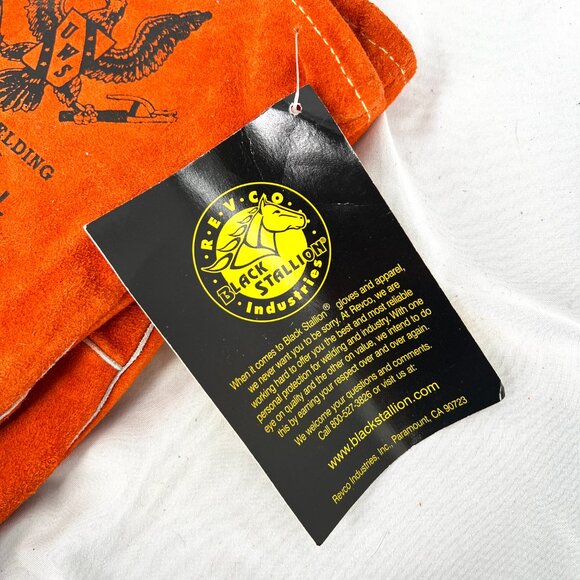 Revco Black Stallion split cowhide united welding supply gloves kevlar 110 L - Picture 5 of 7